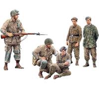 MINIART 35475 FIGURAS - EQUIPO DIVISIÓN AÉREA MILITAR NORMANDÍA 1944 - 1/35