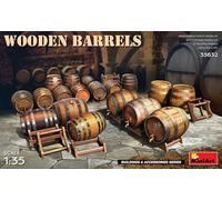 Miniart 1:35-Barriles de Madera (MA35632)
