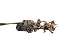Miniart 1:35 - Duitse 7.5 PaK 40 Laat w/Elite Crew (Importación USA)