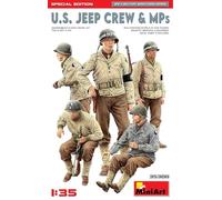 Miniart 1:35 - Jeep Crew y MPs de EE. UU. (edición Especial)