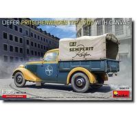MiniArt 1:35 - Liefer Typ170V Pritschenwagen con lienzo