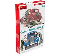 Miniart 1:35 - Mantenimiento de automóviles 1930-40