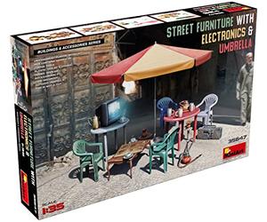 MiniArt 1:35 - Muebles de Calle con electrónica y Umbr