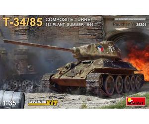 MiniArt 1:35 - Torreta compuesta T-34-85. Planta 112
