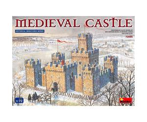 MiniArt 1:72 Scale Medieval Castle Plastic Model Kit
