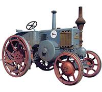 Miniart-24001 German Agricultural Tractor D8500 Mod. 1938 Escalera 1:24, Model Kit, Modelo de Plástico para Montar, Modelismo, MA24001