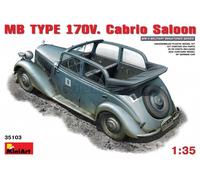 MINIART 35103 1/35 MB Typ 170V Cabrio Salón Kit Vari