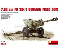 MiniArt Kit de Modelo de plástico de Pistola de Campo Alemana F.K. 39, Escala 1:35, 7,62 cm (Gris)