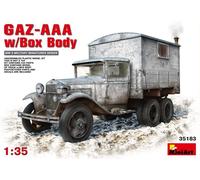 Miniart 1:35 Schaal "GAZ-AAA Met Onderdak" Plastic Modelset