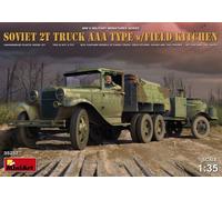 MiniArt Kit maqueta 35257 1/35 - II Guerra Mundial - Camión soviético 2T AAA con cocina de campaña