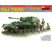 MINIART 35262 Kit Vari 1/35 SU-76M con Tripulación Edición Especial
