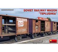 MINIART 35300 Vagón de Ferrocarril Soviético Teplushka 1/35