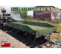 MINIART 35303 Kit Vari Plataforma Ferroviaria Soviética 16,5-18t
