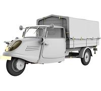 MiniArt 35371 1:35 DT. Tempo E400 - Cargadora de 3 Ruedas (réplica Fiel, construcción de maquetas, Kit de plástico, Manualidades, aficiones, Pegado, maqueta, Montaje, sin Pintar)