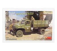 MINIART 35386 Chevrolet - G7107 1.5t 4x4 Cargo Camión Wooden Body Military 1945