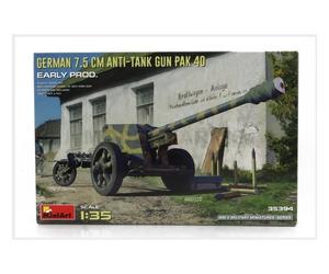 MINIART 35394 Accesorios - Military German 7.5 Antitanque Gun Pak 40 1945-1/35