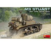 MINIART 35425 Tanque Ligero M3 Stuart 1/35 Kit de Producción Inicial