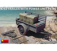 MINIART 35426 Kit Vari Remolque K-52 Con Unidad De Potencia PE-95 1/35