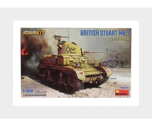 Miniart 35441 Tanque - M3 Británico Stuart Mki Militar 1945 - 1/35