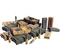 Mini Art 35457 1:35 7,5 cm Kw.K STU.G con Cajas de munición - reproducción Fiel, modelismo, Kit de plástico, Manualidades, Hobby, Pegar, modelismo, ensamblar, sin Pintar