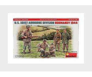 MINIART 35475 FIGURAS - EQUIPO DIVISIÓN AÉREA MILITAR NORMANDÍA 1944 - 1/35