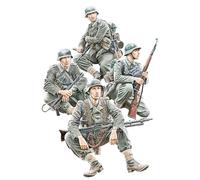 Miniart 35484 Juego de Figuras Escala 1:35 Panzergrenadiere Set 2 - reproducción Fiel, modelismo, Kit plástico, Manualidades, Hobby, Pegar, maquetas, ensamblar, sin Pintar