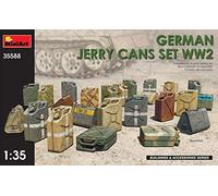 MiniArt 35588 - Juego de accesorios para maquetas de German Jerry Cans WW2, color gris , color/modelo surtido