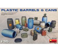 MINIART 35590 Kit Variado 1/35 Barriles y Latas de Plástico