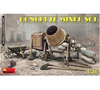 MiniArt 35593 Concrete Mixer - Juego de accesorios para maqueta, color gris , color/modelo surtido