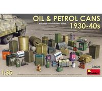 MINIART 35595 Kit 1/35 Bidones de Aceite y Gasolina 1930-40s