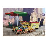 MiniArt 35612 Escala 1/35 Street Fruit Shop - Kit de construcción de modelo de arquitectura de plástico