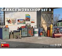 Miniart 35668 - 1:35 Set De Taller 2 M. Con Accesorios - Nuevo