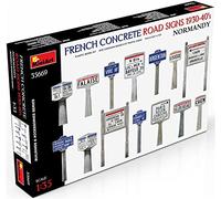 MiniArt 35669 1:35 Fran.Verkehrsz. Normandía 1930-40 - Réplica fiel, construcción de modelos, kit de plástico, kit de modelo, kit de diorama, fabricación de modelos de plástico