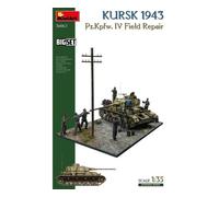 Miniart 36062 - 1:35 Big-Set Kursk 1943 Pz.Kpfw.IV Campo - Nuevo