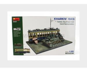 MINIART 36067 Tank - Diorama Military Tramway Stug. III Ausf. G Con Crew And Pa