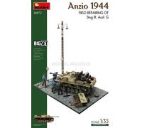 MINIART 36072 1/35 Anzio 1944. Reparación En Campo De Stug III Ausf. G Big Set