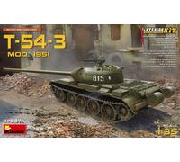 Miniart 37007 - 1/35 T-54-3 Mod. 1951 Kit De Interior - Nuevo