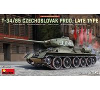 MiniArt 1:35 - T34/85 Checoslovaco Prod, tipo tardío