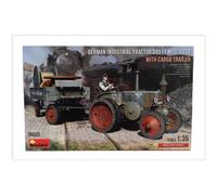 (MIN38033) - Miniart 1:35 - German Tractor D8511 Mod 1936 w/ Trailer