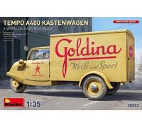 Miniart 38053 - 1:35 Tempo A400 Camión De Entrega De 3 Ruedas - Nuevo