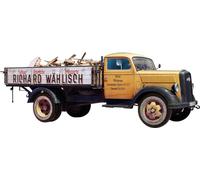 MiniArt 38079 1:35 3t Cargo Truck 3,6-36S Pritschenv - Reproducción fiel de maquetas, fabricación de maquetas, kit de construcción de plástico, manualidades, aficiones, pegar, maqueta, montaje, sin