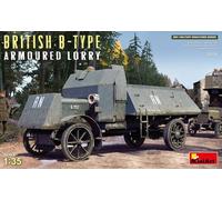 Miniart 39006 1:35 Brit. WWI Truck B-Type blindado - reproducción Fiel, modelismo, Kit de plástico, Manualidades, Hobby, Pegar, Kit de modelismo, ensamblar, sin Pintar