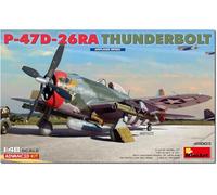 Miniart 48003 1:48 US P-47D-26RA Thunderbolt ADV.Kit - reproduccion Fiel, modelismo, Kit plastico, Manualidades, Hobby, Pegar, maquetas, Montar