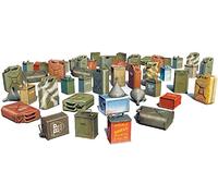 Miniart 49003 1:48 WW2 Allier. Bidón de Combustible (45) - reproducción Fiel, modelismo, Kit de plastico, Manualidades, Hobby, Pegar, modelismo, ensamblar, sin Pintar