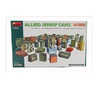 MINIART 49003 Kit Vari 1/48 Bidones Jerry Aliados II Guerra Mundial