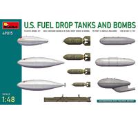 Miniart 49015-1/48 U. S. Fuel Gota Tanques And Bombas - Nuevo