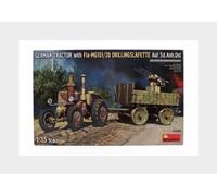 Miniart 53008 Lanz - Bulldog 4016 Con Mg151/20 Y Remolque Militar - 1/35