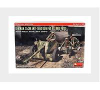 MINIART 53010 Tanque Alemán 7.5CM Cañón Anti-Tanque Pak 40 1945 1/35