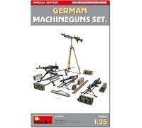 MiniArt 53044 1:35 MGS alemán con accesorios Spec. Juego de accesorios Spec.Ed. - reproducción fiel, modelismo, kit de plástico, manualidades, hobby, pegar, kit de modelismo, ensamblar, color moldeado