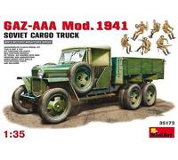 Miniart 550035173 - 1/35 WWII Gaz-Aaa Modelo 1941 Soviético Cargo Camión - Nuevo